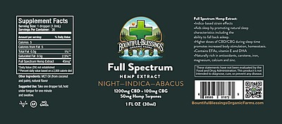 Nighttime Full Spectrum Hemp Oil Extra Strength Formula Nighttime Full Spectrum Hemp Oil Extra Strength Formula